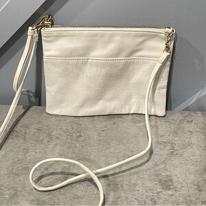 H&M | White | Womens Shoulder Bag | Simple Flat Bag